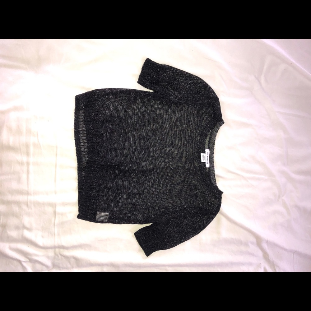 Sparklely Ish mesh t shirt